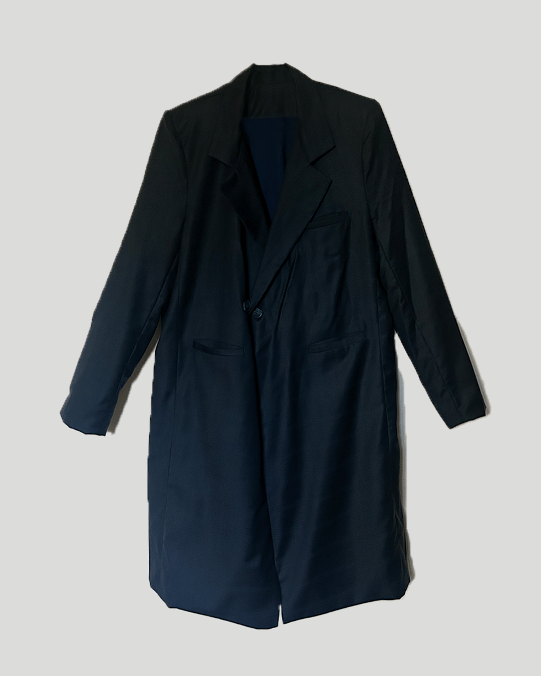Three Button Trench Coat
